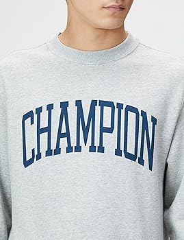 Amazon.co.jp: [チャンピオン] トレーナー スウェット 長袖 丸首